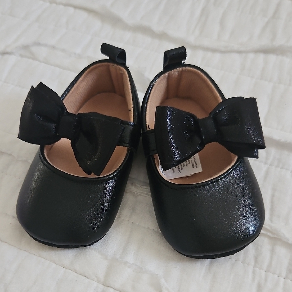 Target Black Dress Shoes with Bow